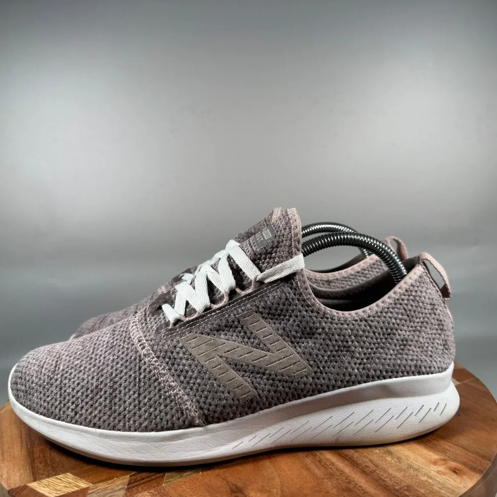 New Balance FuelCore Coast v4 Womens 10 Pink Grey Running Shoes WCSTLRH4